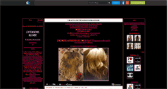 Desktop Screenshot of extensions-blonde.skyrock.com