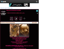 Tablet Screenshot of extensions-blonde.skyrock.com