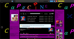 Desktop Screenshot of capucinexsong.skyrock.com