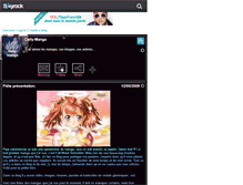 Tablet Screenshot of daily-manga.skyrock.com