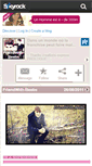 Mobile Screenshot of friendwith-beebs.skyrock.com
