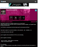 Tablet Screenshot of floricienta65700.skyrock.com