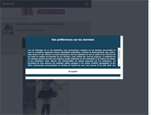 Tablet Screenshot of makeupstyle-disney.skyrock.com