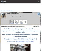 Tablet Screenshot of choupettethais13.skyrock.com