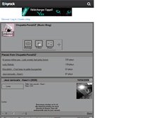 Tablet Screenshot of chupetta-musique.skyrock.com