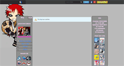 Desktop Screenshot of gaara-love-sakura.skyrock.com
