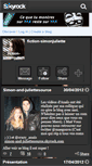 Mobile Screenshot of fiction-simonjuliette.skyrock.com