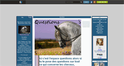 Desktop Screenshot of horse-crazy-i-love.skyrock.com