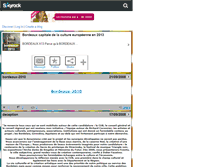 Tablet Screenshot of bordeaux-2013.skyrock.com