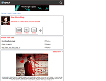 Tablet Screenshot of gleeks-music.skyrock.com