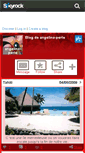 Mobile Screenshot of angelina-perle.skyrock.com
