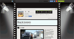 Desktop Screenshot of lucenero.skyrock.com