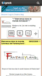 Mobile Screenshot of fantaisyland.skyrock.com