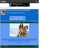 Tablet Screenshot of coeur-ocean5.skyrock.com