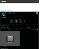 Tablet Screenshot of akabraquagelyrical.skyrock.com