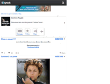 Tablet Screenshot of corinne-touzet-ma-vie.skyrock.com