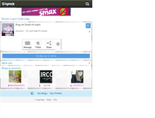 Tablet Screenshot of death-of-night.skyrock.com