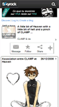 Mobile Screenshot of clamp-in-heaven.skyrock.com