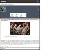 Tablet Screenshot of direction0ne.skyrock.com