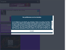 Tablet Screenshot of morganeprodige.skyrock.com