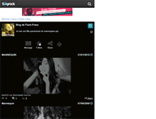Tablet Screenshot of flash-fotos.skyrock.com