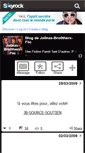 Mobile Screenshot of jo0nas-bro0thers-fiic.skyrock.com