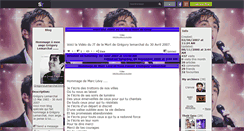 Desktop Screenshot of gregorylemarchal30042007.skyrock.com