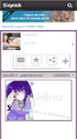 Mobile Screenshot of hiina.skyrock.com