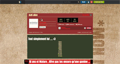 Desktop Screenshot of mzll-alice.skyrock.com