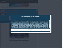 Tablet Screenshot of magic-sorcellerie.skyrock.com