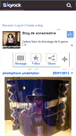 Mobile Screenshot of annacreative.skyrock.com