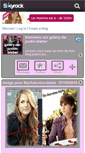 Mobile Screenshot of galery-de-justin-bieber.skyrock.com