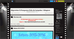 Desktop Screenshot of majos-pompoms-de-lempdes.skyrock.com