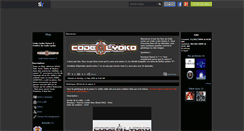 Desktop Screenshot of code-lyoko-saison-x.skyrock.com