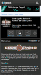 Mobile Screenshot of code-lyoko-saison-x.skyrock.com