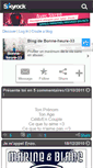 Mobile Screenshot of bonne-heure-33.skyrock.com