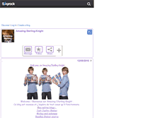 Tablet Screenshot of amazing-sterling-knight.skyrock.com