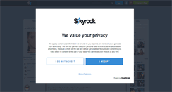 Desktop Screenshot of beyourself17.skyrock.com