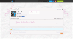 Desktop Screenshot of monkey-d-luffy.skyrock.com