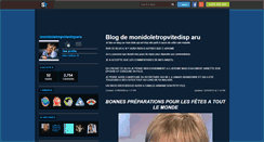 Desktop Screenshot of monidoletropvitedisparu.skyrock.com