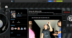 Desktop Screenshot of djbounab.skyrock.com