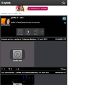 Tablet Screenshot of jeniferjetaime.skyrock.com