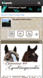 Mobile Screenshot of equestrianxparadise.skyrock.com