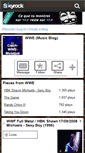 Mobile Screenshot of catch-wwe-musique.skyrock.com