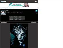 Tablet Screenshot of gothmetaleux666.skyrock.com