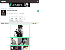 Tablet Screenshot of hot-fic-justin-biebs.skyrock.com