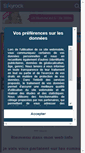 Mobile Screenshot of michaeljackson-infos.skyrock.com