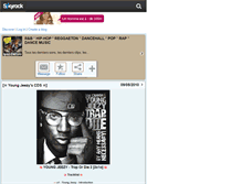 Tablet Screenshot of iyaz-derulo.skyrock.com