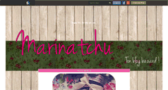 Desktop Screenshot of marinatchu.skyrock.com