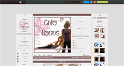 Desktop Screenshot of chlo-bonus.skyrock.com